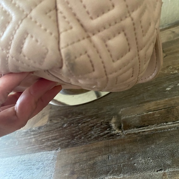 Tory Burch Tan Quilted Shoulder Bag with Chain Strap - Picture 9 of 16